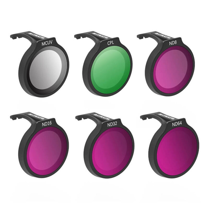 Sunnylife NE-FI877 6-Piece Filter Set for DJI Neo (MCUV+CPL+ND8+ND16+ND32+ND64)