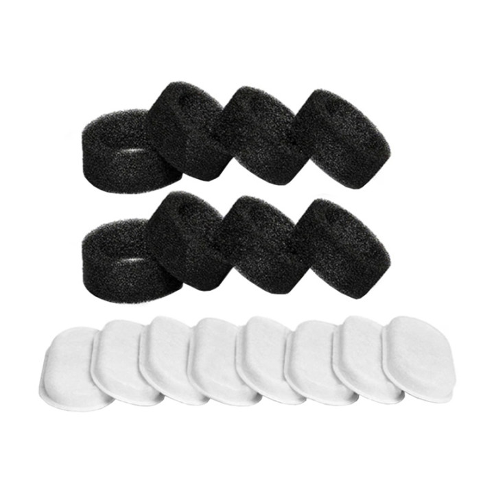 Rojeco RYSJPJBXG-LX8 Replacement Filters for Smart Pet Fountain / Stainless Steel Drinker (8 pcs)