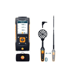 Gaisa plūsmas mērīšanas instrumentu komplekts Testo 440 delta P Air Flow ComboKit 1 ar Bluetooth