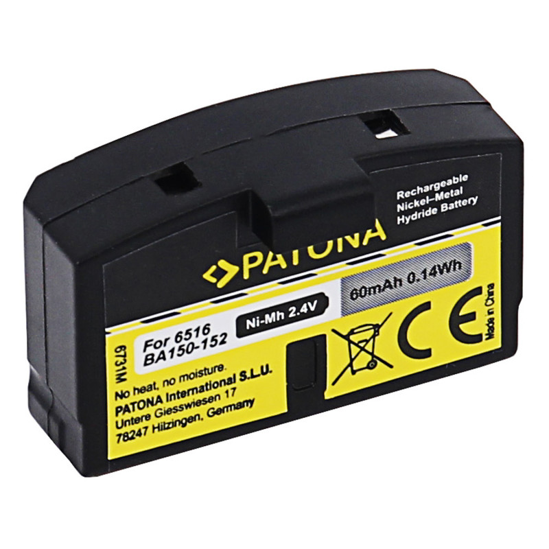 Patona Akumulators Sennheiser BA150/BA151/BA152 60mAh Ni-Mh