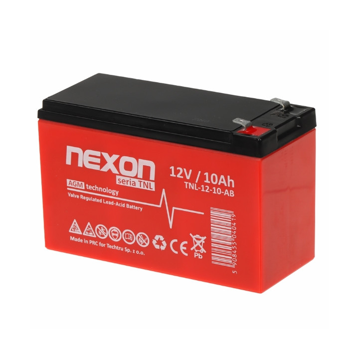 АККУМУЛЯТОР 12В/10Ач-TNL/NEXON NEXON