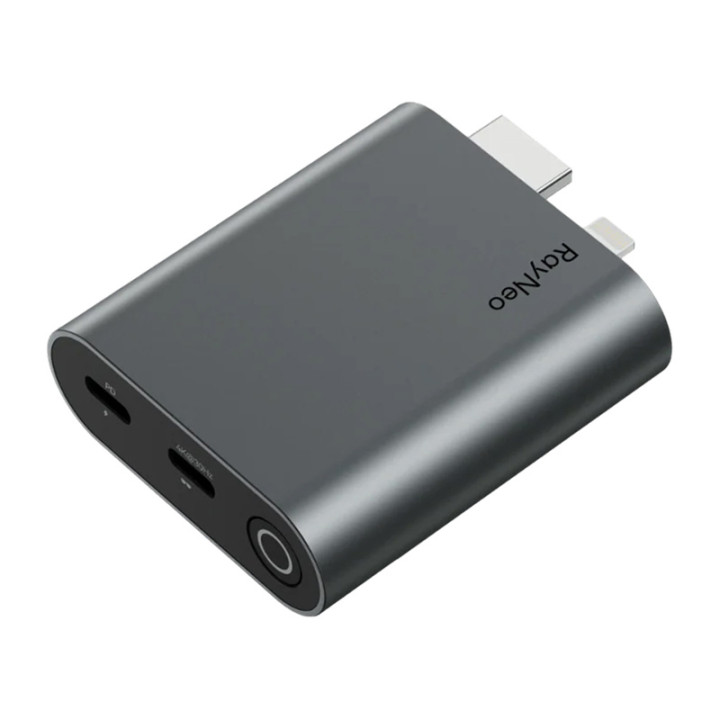 HDMI–USB-C-sovitin AR RayNeo -lasien lataamiseen