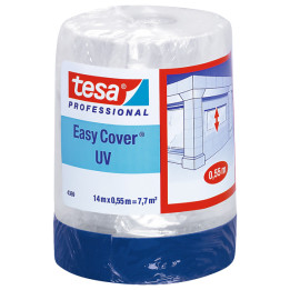 TESA EASY-COVER/UV/14X550 защитная пленка с лентой 14мм x 5,5м прозрачная УФ-стойкая