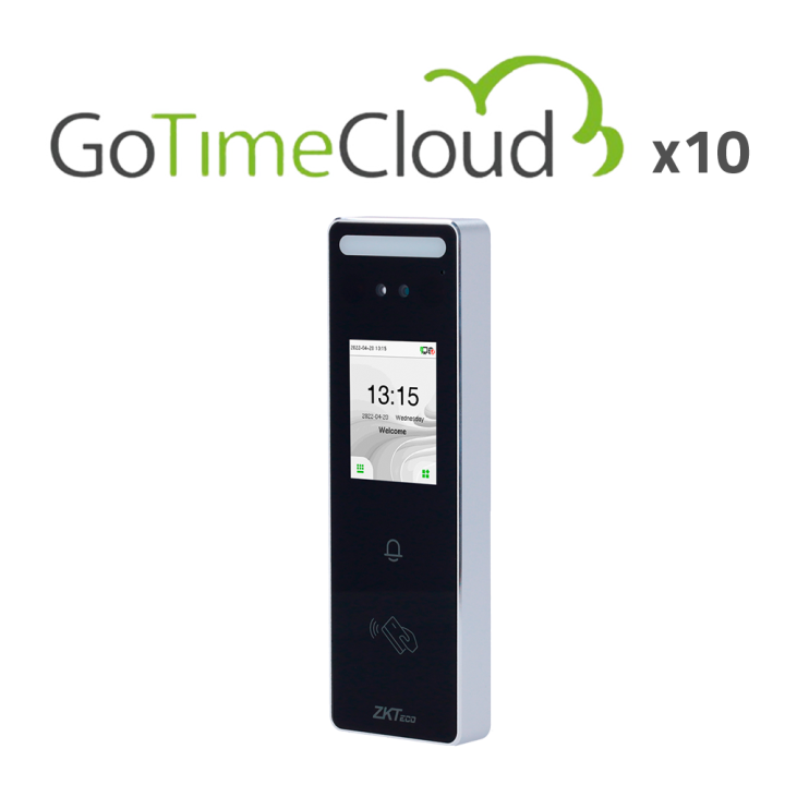 ZKTECO ZK-PACK-GTC10-SpeedFace-V3L-RF Veido atpažinimo artumo skaitytuvas