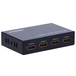 MARCA BLANCA HDMI-SPLITTER-4-4K 4-Port HDMI Splitter 4K UHD