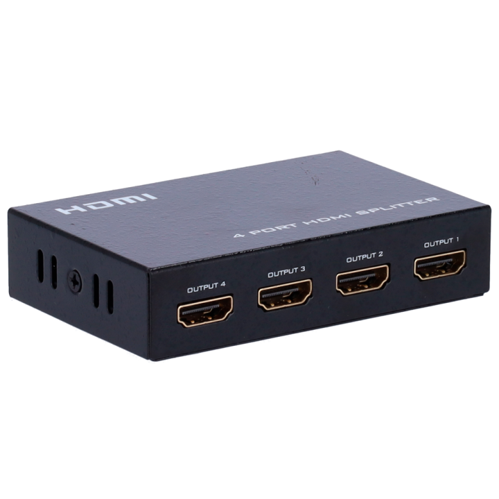 MARCA BLANCA HDMI-SPLITTER-4-4K 4-Port HDMI Splitter 4K UHD
