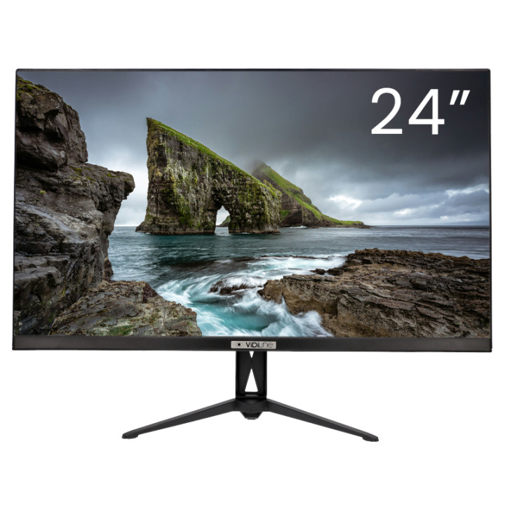 VidiLine VIDI-DIS-24A 24" Full HD IPS Monitor for Continuous Operation