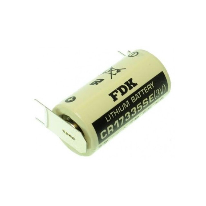 FDK CR17335SE 2/3 A 1600mAh 3V liitiumaku 3 kontaktiga U-silt