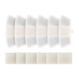 Oneisall PW04 Fountain/Drinker Replacement Filters (6 pcs)