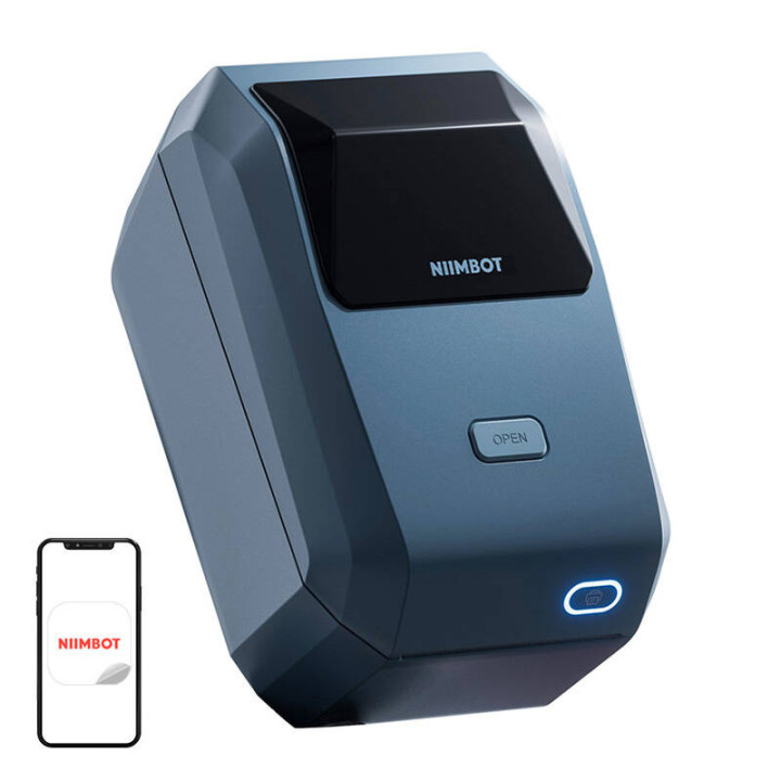 Портативный принтер этикеток Niimbot K3 (синий)