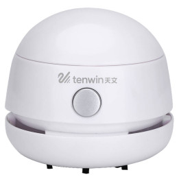 Аккумуляторный мини-пылесос настольный Tenwin 8052-2 micro USB (белый)