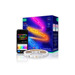 Nous F5 smart Tuya Wi-Fi RGBIC (почиповое управление) светодиодная лента, 10 метров