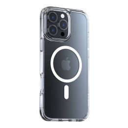 Torras Diamond-Mag Case for iPhone 16 Pro (Transparent)