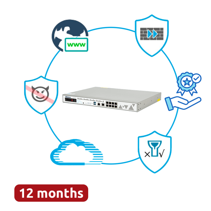HILLSTONE HILL-A2000-D-PPRM-12 Router, Wi-Fi, Managed, Indoor