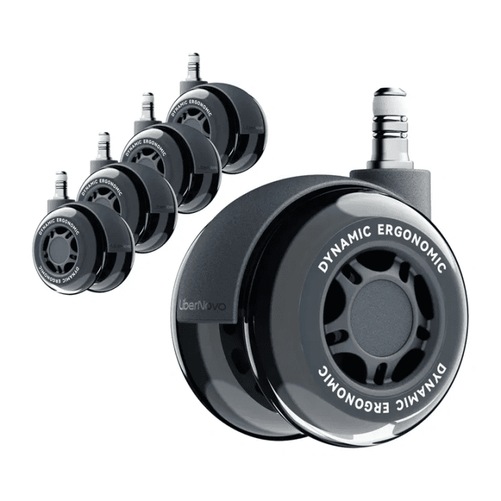 LiberNovo A-10 Casters Black 7.5cm
