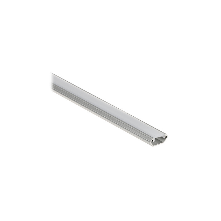 LED Strip Profile PR-LED/CA/2M Corner 2m Silver with Cover