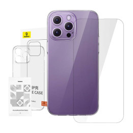 Baseus Clear Case for iPhone 14 Pro Max with Tempered Glass P60115401201-01