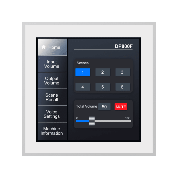 DSPPA DP800F -lisävaruste – määrittelemätön tyyppi