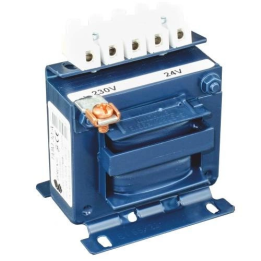 TMM 630VA 230/24V IP00 однофазный безопасный изолирующий трансформатор с двухъячеечным корпусом