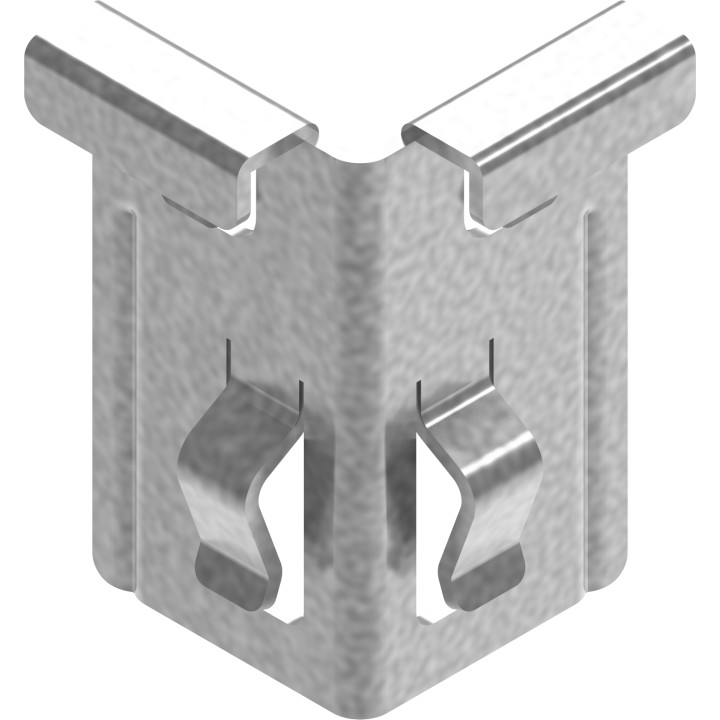 BAKS 90° mesh cable tray connector galvanized