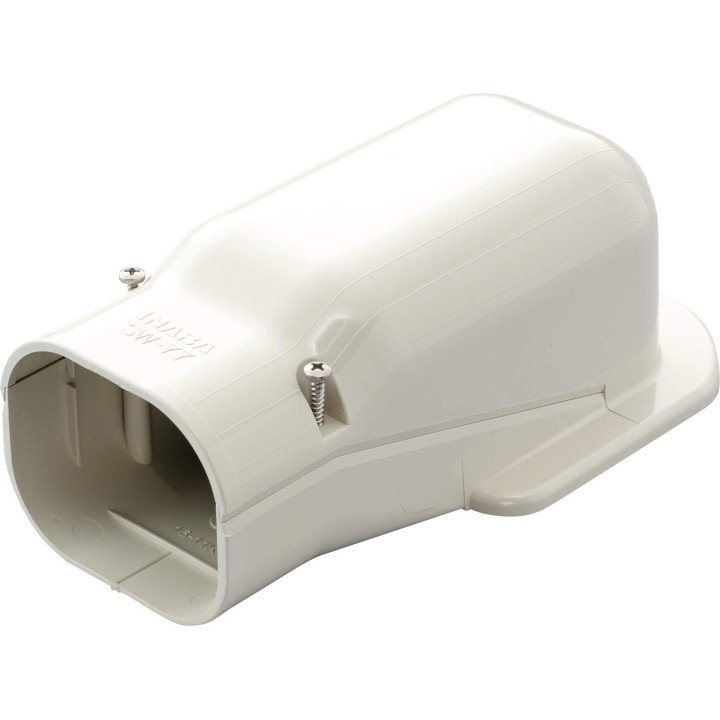 INABA DENKO SW-77-I refrigerant pipe wall cover ivory