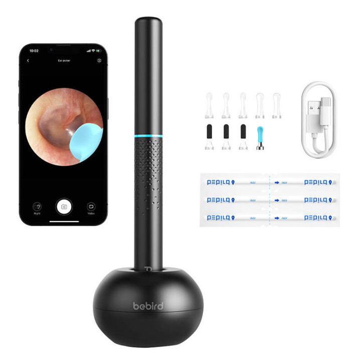 Smart Visual Ear-Clean varras Bebird M9 S (must)