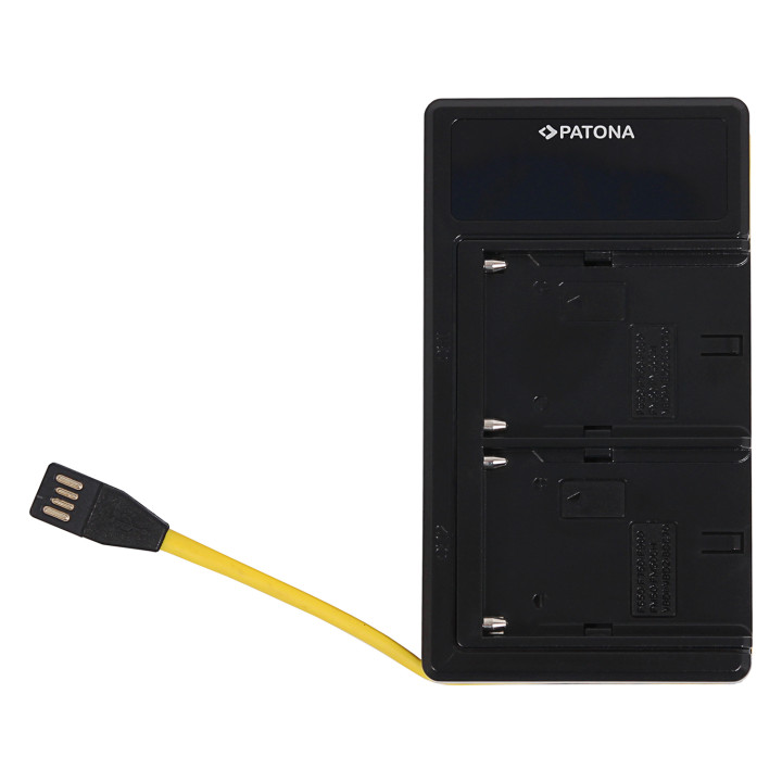 Двойное зарядное устройство Sony NP-F970/F960/F950, USB