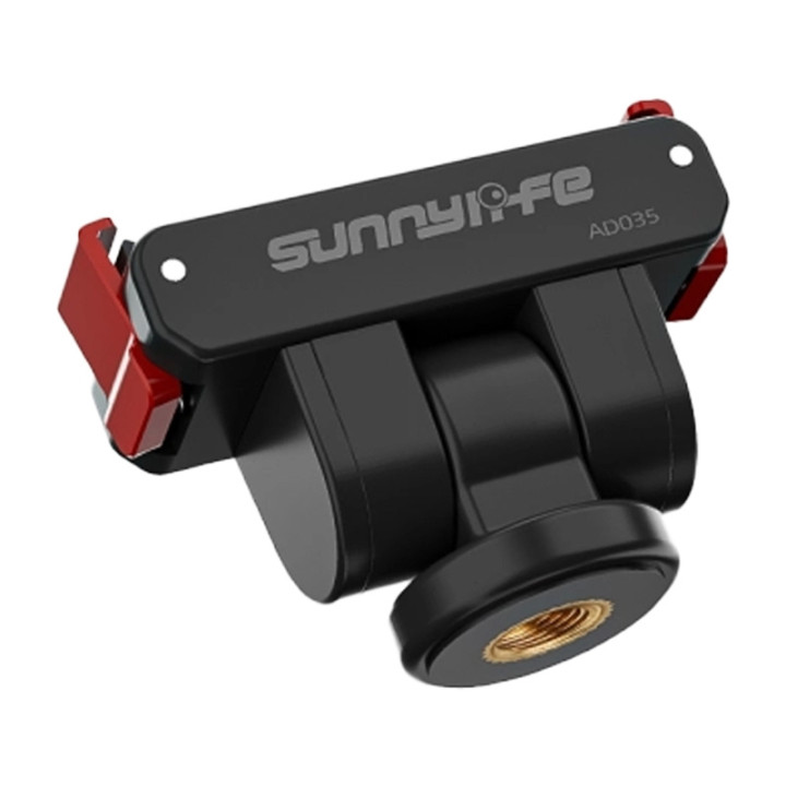 Sunnylife AD035 magnetiline kinnitusadapter 1/4" pööratav 180° OSMO 360, ACTION 5 PRO, OSMO ACTION 4/3/2 jaoks