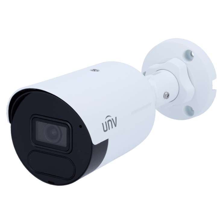 IP-камера UNIVIEW EASY UV-IPC2124LE-ADF28KM-G1, цилиндрическая, 4MP с PoE, Wi-Fi, IP67, 2.8мм, ИК 30м