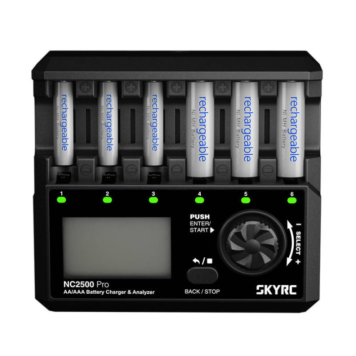 Laturi SkyRC NC2500 Pro AA/AAA
