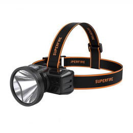 Superfire HL51 žibintuvėlis, 160 lm, mikro USB, 4 režimai, 300 m