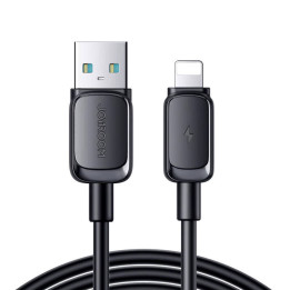 Kaapeli S-AL012A14 2.4A USB Lightningiin / 2,4A/ 1,2m (musta)