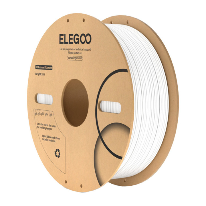 ELEGOO ABS Filament White 1.75mm 1kg 50.203.0642