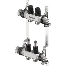 UPONOR Vario S Manifold with Flow Meters FM 2-Port