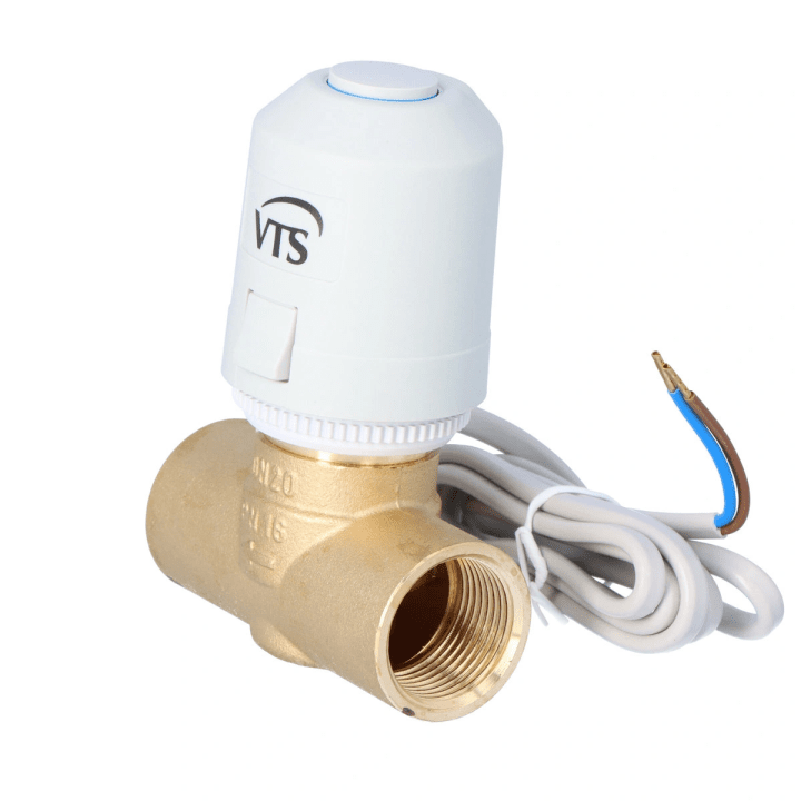 VTS-venttiili toimilaitteella Volcano Wing 3/4" PN 16 230 V AC
