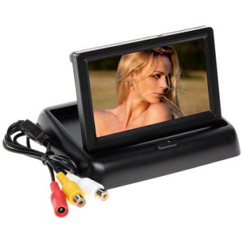 FOLDABLE VEHICLE MONITOR TFT-4.3/CAR-2 4.3 "