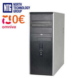 Käytetyt HP Minitower DC7800p Core 2 Duo E6750 2x2,66 GHz 2GB RAM 160GB HDD Windows Vista Busines