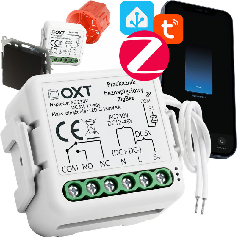 OXT mini releja moduļa sausais kontakts