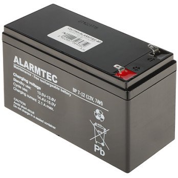 AKUMULATORS 12V/7AH-ALARMTEC-BP ALARMTEC
