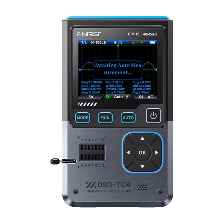 Pārnēsājams 3-in-1 mini osciloskops FNIRSI DSO-TC4