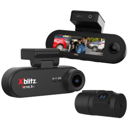 AUTOMOBILIŲ VAIZDO ĮRAŠYMO ĮRENGINYS XB-VECTOR-3CH Xblitz