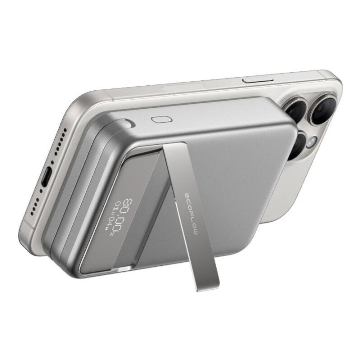EcoFlow RAPID Magnetic Power Bank 10000mAh (Silver)