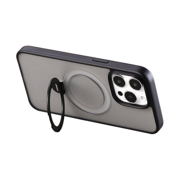 Joyroom JR-BP004 Magnetic Protective Phone Case for iPhone 15 Pro Max (Black)