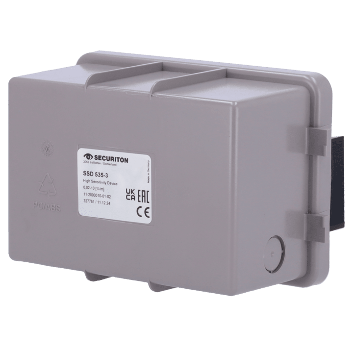 SECURITON SSD535-3 fotoelektrinis dūmų detektorius su keičiama baterija