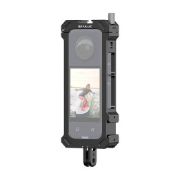 Metallist kaitsepuur PULUZ statiiviadapteriga Insta360 X4 jaoks