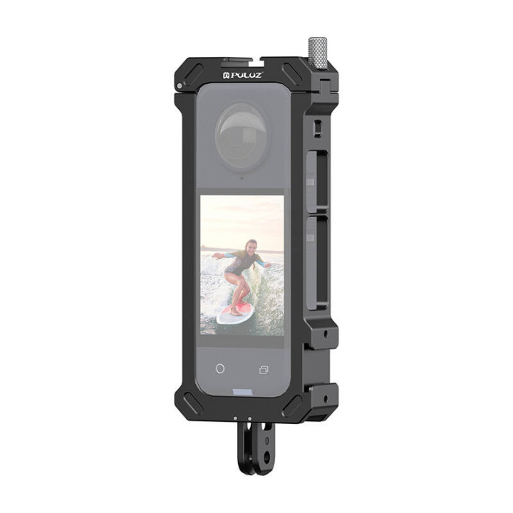 Metallist kaitsepuur PULUZ statiiviadapteriga Insta360 X4 jaoks