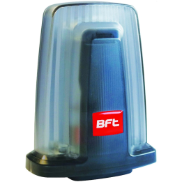 BFT RADIUS LED BT A R1 W White Flashing lamp with antenna for motors with 24 V