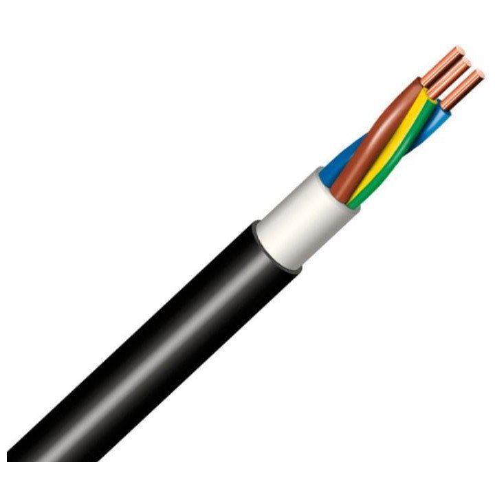 PRYSMIAN CYKY-XJ 3x1,5 mm² spēka instalācijas kabelis 100m