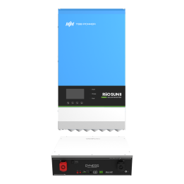 TBB RIOSUN2-5KVA-1x-DY-DLC-5120 5kVA Saules enerģijas stacija ar 5120Wh akumulatoru – Bezvadu mājas rezerves barošana