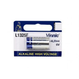 Vinnic 4LR44 L1325F A544 28A 6V 178mAh Nikon-kameran alkaliparistolle